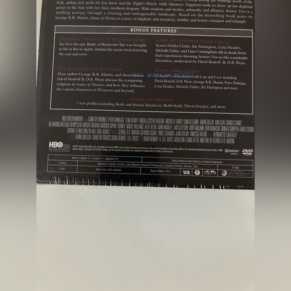 Game of Thrones - Seasons 1 - 3 DVD Box Sets (new / sealed) - Picture 8 of 8